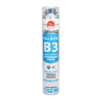 Timco Fill & Fix Expanding PU Foam - B3 - Gun Grade 750ml